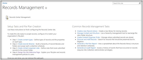 Record management
